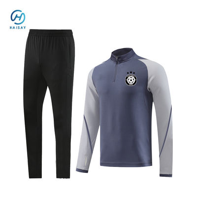 Polyester voetbaltruien met versterkte naden en levendige teamkleuren Kindertal