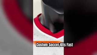 Aangepaste voetbalshirts, snel en klaar voor verzending1