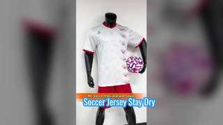 Voetbalshirt voor heren, sneldrogend, ademend comfort